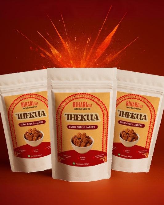 Triple Delight – Thekua with Sudh Ghee & Jaggery (Combo of 3)